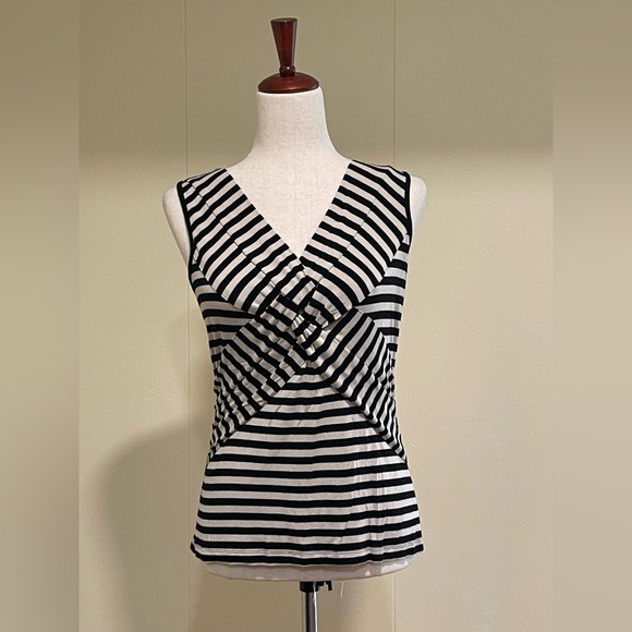 Abstract Print Sleeveless Top Bundle M Brown Multi M - Picture 1 of 11